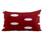 Polka Dots - White on Dark Red Samsung Galaxy Note 4 Case (White)