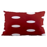 Polka Dots - White on Dark Red Samsung Galaxy Note 4 Case (Black)