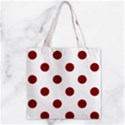 Zipper Grocery Tote Bag 