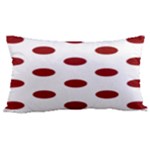 Polka Dots - Dark Red on White Samsung Note 4 Hardshell Back Case