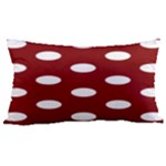 Polka Dots - White on Maroon Red Samsung Note 4 Hardshell Back Case