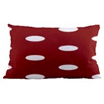 Polka Dots - White on Maroon Red Samsung Galaxy Note 4 Case (Black)