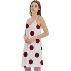 Mini Camis Dress With Pockets 