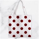 Zipper Grocery Tote Bag 