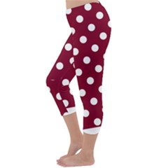 Capri Winter Leggings Back Capri Winter Leggings Back