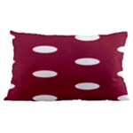 Polka Dots - White on Burgundy Red Samsung Galaxy Note 4 Case (Black)