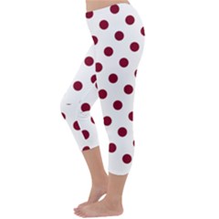 Capri Winter Leggings Back Capri Winter Leggings Back