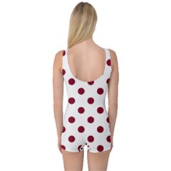 One Piece Boyleg Swimsuit 