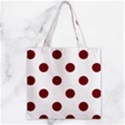 Zipper Grocery Tote Bag 