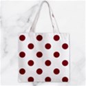 Zipper Grocery Tote Bag 
