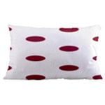 Polka Dots - Burgundy Red on White Samsung Galaxy Note 4 Case (Black)
