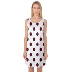 Sleeveless Satin Nightdress 
