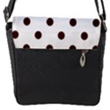 Flap Closure Messenger Bag (S) 