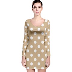 Long Sleeve Velvet Bodycon Dress 