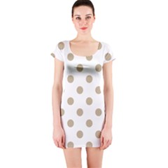 Short Sleeve Bodycon Dress Front
