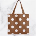 Zipper Grocery Tote Bag 