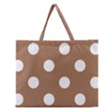 Zipper Large Tote Bag 