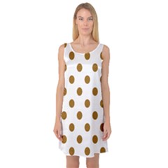 Sleeveless Satin Nightdress 
