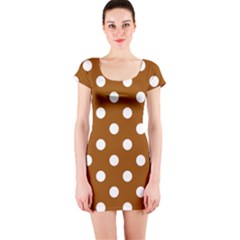 Short Sleeve Bodycon Dress Front