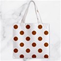 Zipper Grocery Tote Bag 