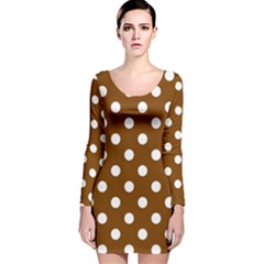 Long Sleeve Velvet Bodycon Dress 