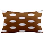 Polka Dots - White on Chocolate Brown Samsung Note 4 Hardshell Back Case