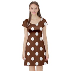 Short Sleeve Skater Dress Front