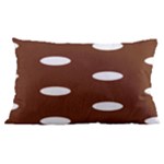 Polka Dots - White on Auburn Brown Samsung Galaxy Note 4 Case (Black)