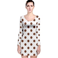 Long Sleeve Velvet Bodycon Dress 