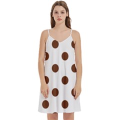 Mini Camis Dress With Pockets 