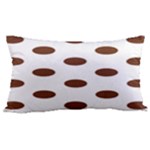 Polka Dots - Auburn Brown on White Samsung Note 4 Hardshell Back Case