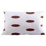Polka Dots - Auburn Brown on White Samsung Galaxy Note 4 Case (Black)