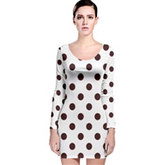 Long Sleeve Velvet Bodycon Dress 