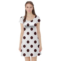 Short Sleeve Skater Dress Front