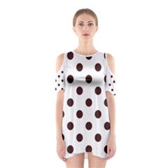 Shoulder Cutout One Piece Dress 