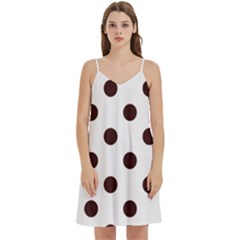 Mini Camis Dress With Pockets 