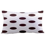 Polka Dots - Dark Sienna Brown on White Samsung Note 4 Hardshell Back Case