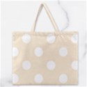 Zipper Large Tote Bag 