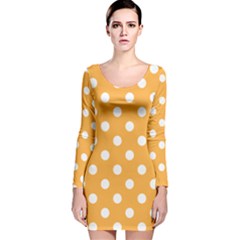 Long Sleeve Velvet Bodycon Dress 