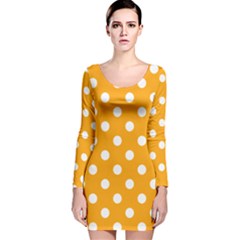 Long Sleeve Velvet Bodycon Dress 