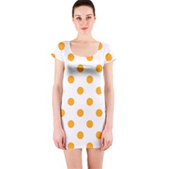 Short Sleeve Bodycon Dress Front
