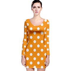 Long Sleeve Velvet Bodycon Dress 