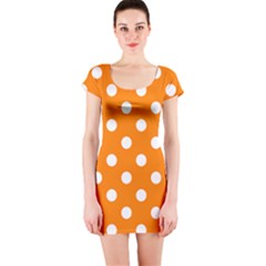 Short Sleeve Bodycon Dress Front