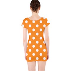 Short Sleeve Bodycon Dress Back