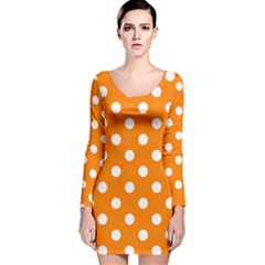 Long Sleeve Velvet Bodycon Dress 