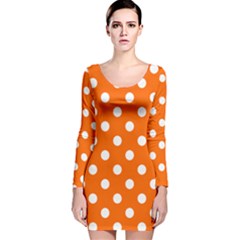 Long Sleeve Velvet Bodycon Dress 