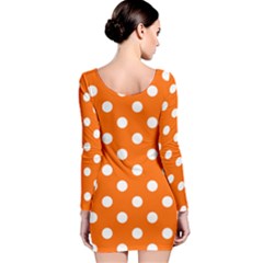 Long Sleeve Velvet Bodycon Dress 