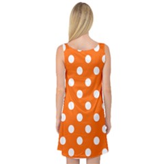 Sleeveless Satin Nightdress Back