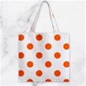 Zipper Grocery Tote Bag 