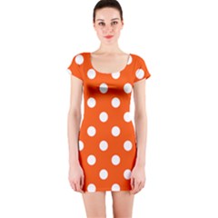 Short Sleeve Bodycon Dress Front